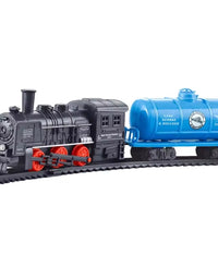 Classic Train Track Set For Kids - 12 Pcs
