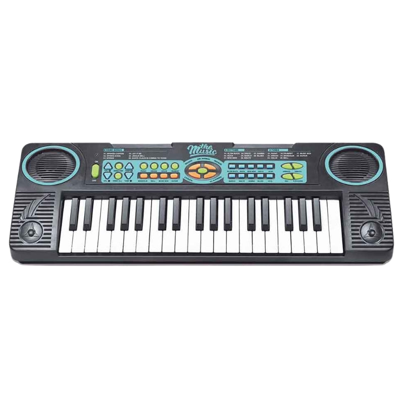 Electronic Musical Keyboard Toy With Mic And USB Line For Kids - 37 Keys