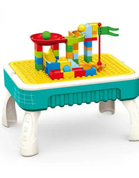 3 In 1 Multifuntional Building Blocks Table For Kids
