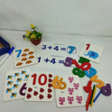 Kids Math Toys Teaching Aids Wooden Game