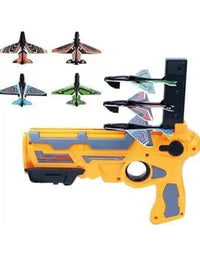 Air Battle Toy Gun With 4 Air Planes For Kids
