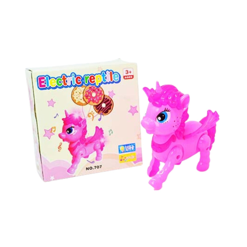 Electric Unicorn Toy With Light And Music For Kids