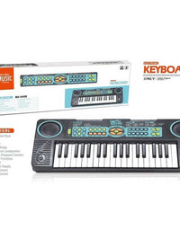 Electronic Musical Keyboard Toy With Mic And USB Line For Kids - 37 Keys
