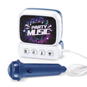 Party Music Sound Box Toy With Mic & LED Lights