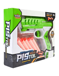 Stylish Soft Bullets Shooting Gun Toy For Kids
