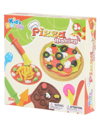 Pretend Play Pizza Making Toy Set For Kids
