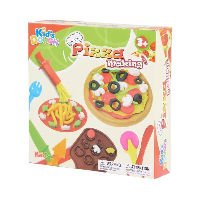 Pretend Play Pizza Making Toy Set For Kids