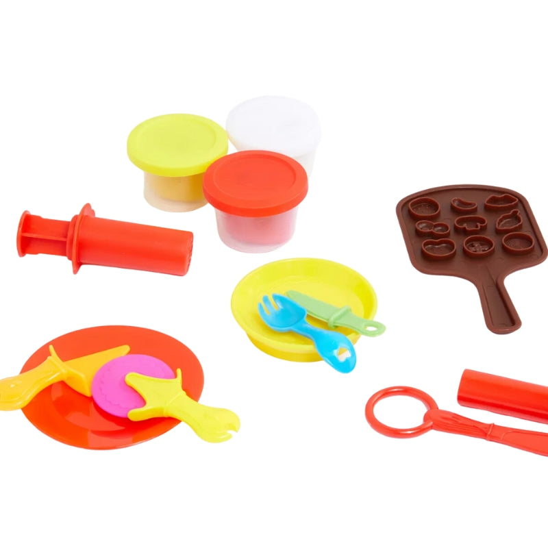 Pretend Play Pizza Making Toy Set For Kids