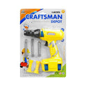 Craftsman Depot Battery Operated Drill Tool Set For Kids