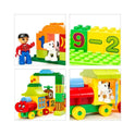 Number Train Building Blocks Toy Set For Kids - 75 Pcs