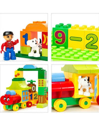 Number Train Building Blocks Toy Set For Kids - 75 Pcs
