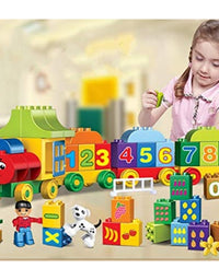 Number Train Building Blocks Toy Set For Kids - 75 Pcs
