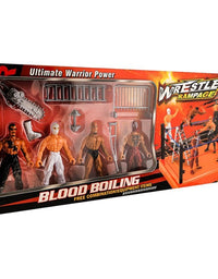 Blood Boiling Wrestle Rampage Playset For Kids
