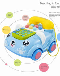 Early Education Multifunctional Phone Car Toy For Kids
