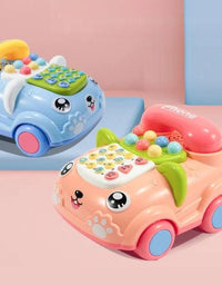 Early Education Multifunctional Phone Car Toy For Kids
