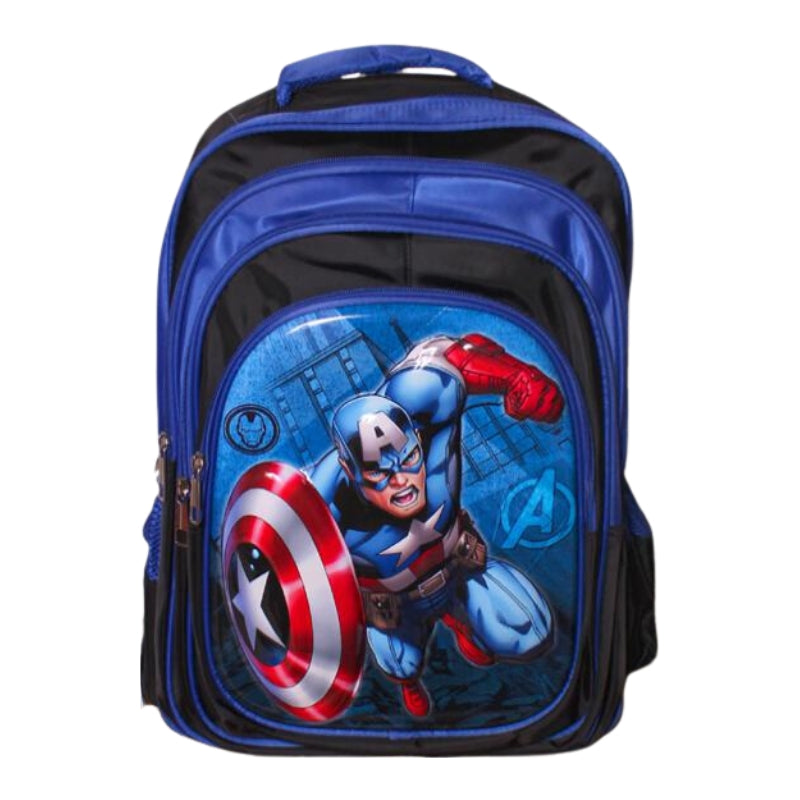 3D (16) Inches Trolley School Bag For Boys