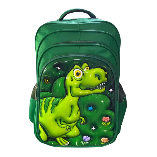 3D (16) Inches Trolley School Bag For Boys