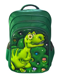 3D (16) Inches Trolley School Bag For Boys
