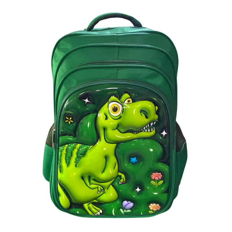 3D (16) Inches Trolley School Bag For Boys