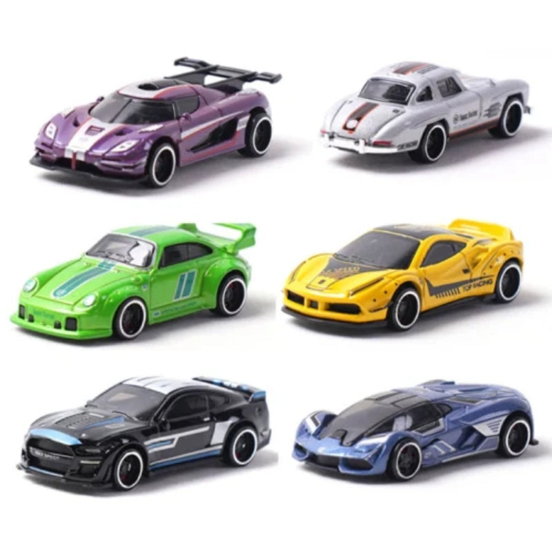 Fast Wheels Alloy Car Toy For Kids - Assorted