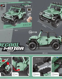 Decool Remote Control Off-Roading Jeep Toy For Kids
