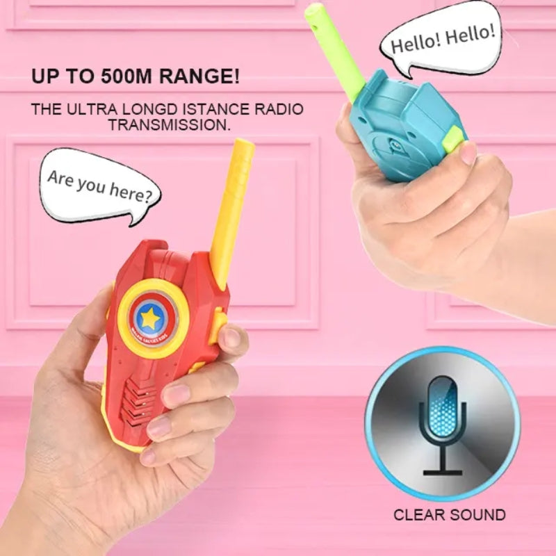 Wireless Long Range Walkie-Talkie Set Toy For Kids