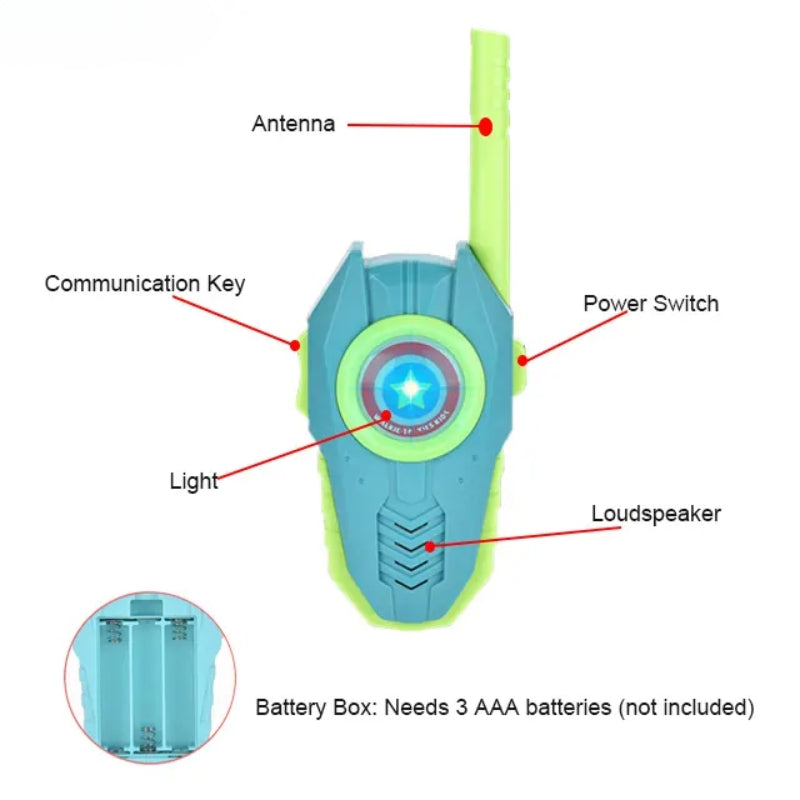 Wireless Long Range Walkie-Talkie Set Toy For Kids