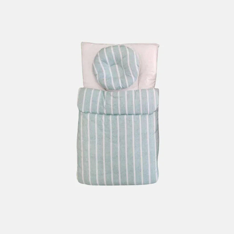 Baby Nest With Pillow (Sky Blue) (28343)