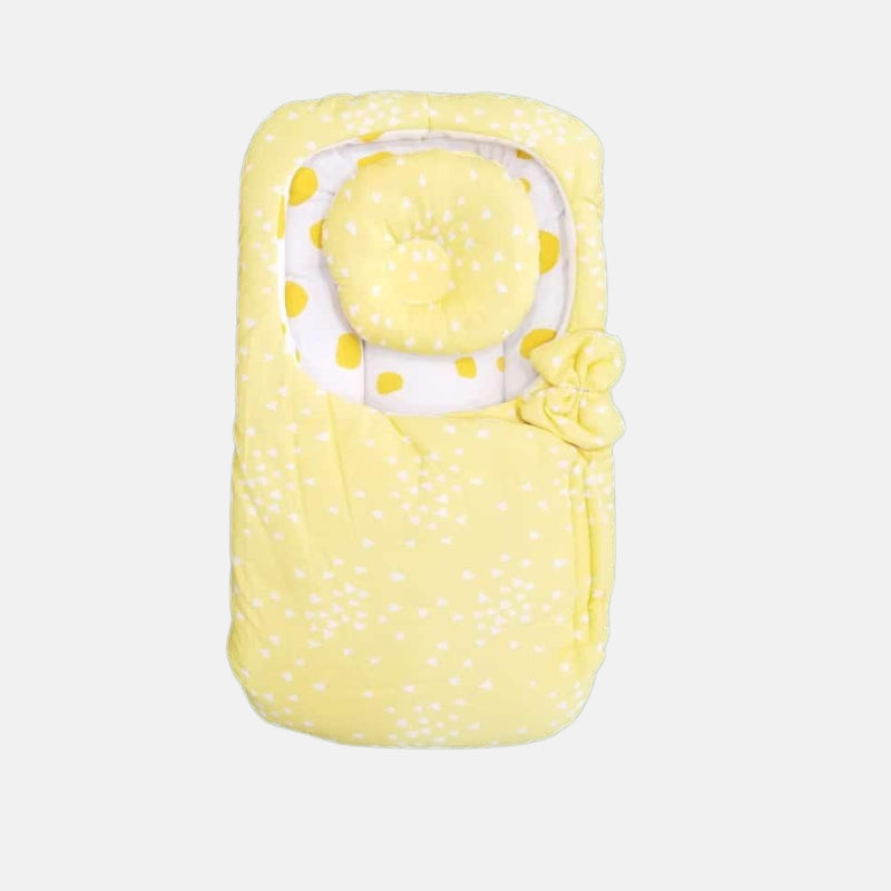 Unicorn Soft Baby Nest (Yellow) (22463)