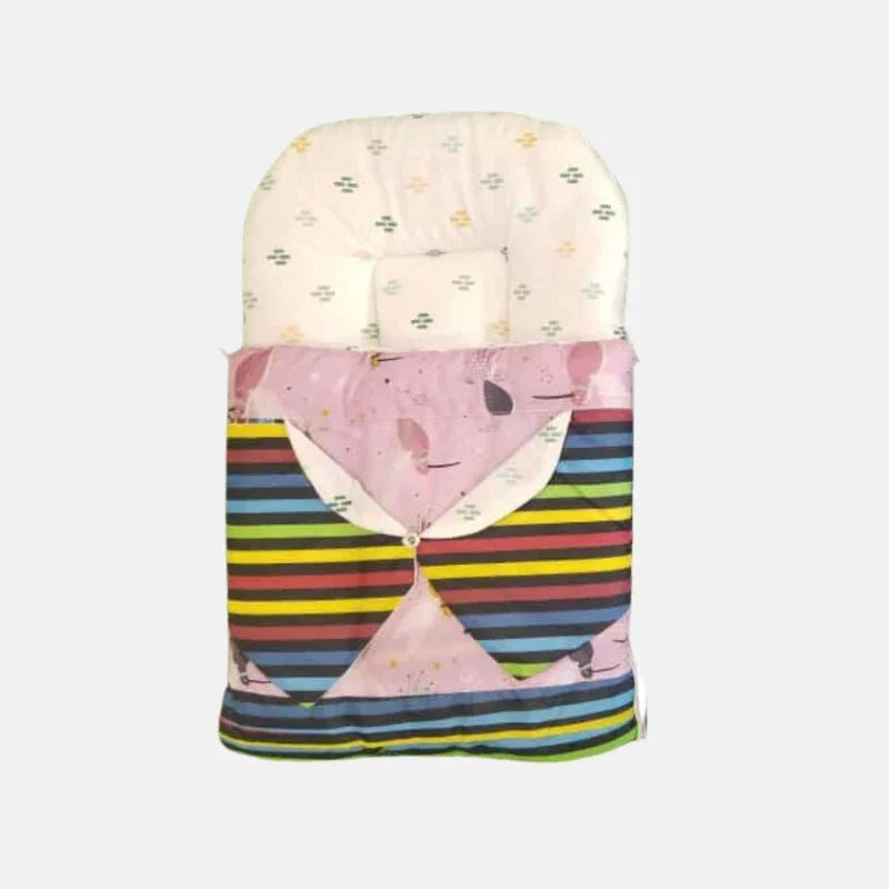 Soft Baby Nest For Baby Caring (Pink) (15489)