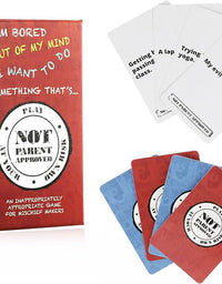 Not Parent Approved A Fun Card Game For Kids
