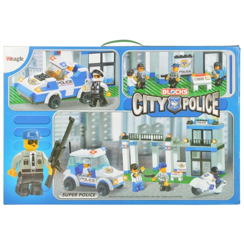 City Police Building Blocks 541 Pcs