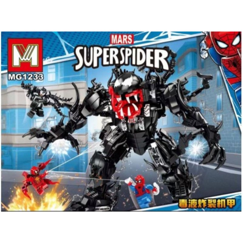 Lego Venom Vs Spiderman Building Blocks Set