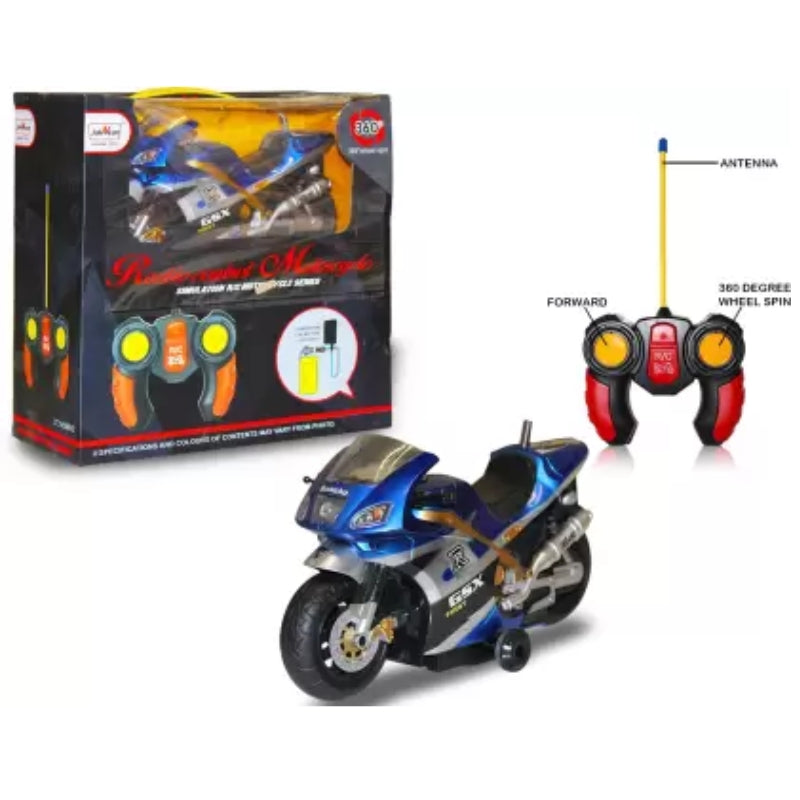 Remote Control Sports Bike Toy For Kids