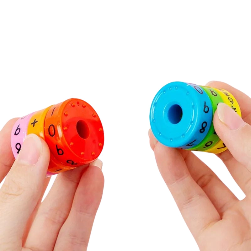 Magnetic Mathematics Cylinder Learning Toy