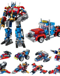 Lego Optimus Vajra Warrior 8 In 2 Building Blocks Set
