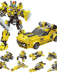Lego Bumblebee Vajra Warrior 8 In 2 Building Blocks Set
