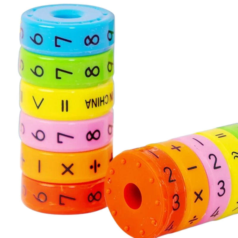 Magnetic Mathematics Cylinder Learning Toy