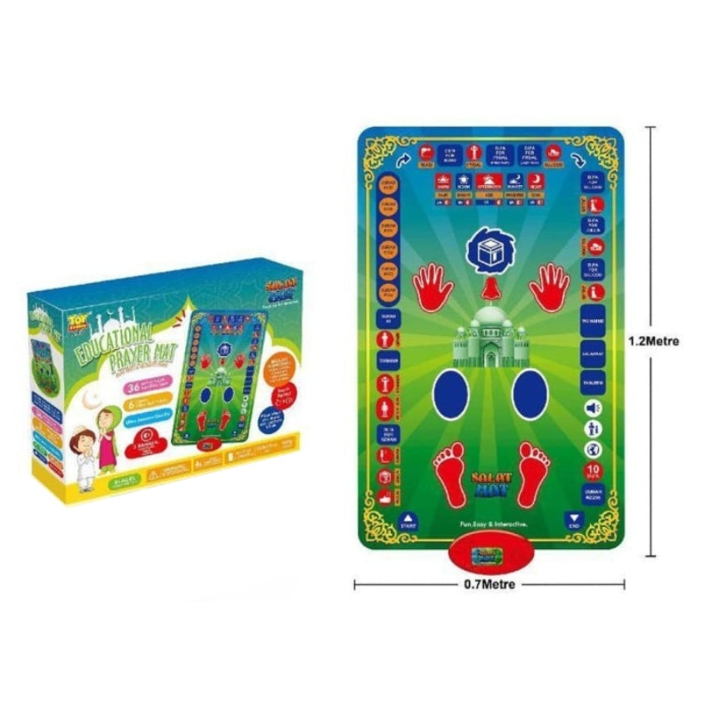 Educational Interactive Prayer Mat For Kids