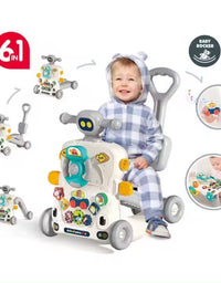 Teknum 6 In 1 Activity Walker For Toddlers
