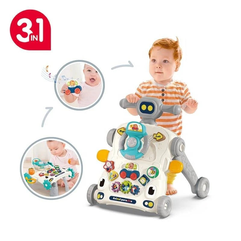 Teknum 3 In 1 Activity Walker For Toddlers