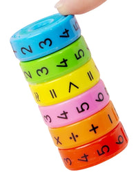 Magnetic Mathematics Cylinder Learning Toy
