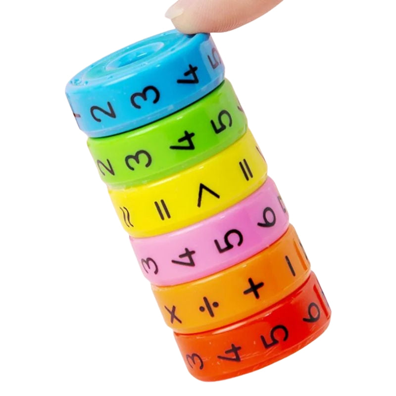 Magnetic Mathematics Cylinder Learning Toy
