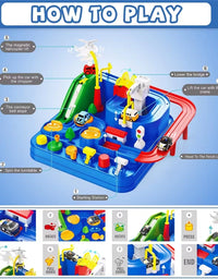 Adventurous Car Racing Track Playset With Multiple Obstacles For Kids (Deal)
