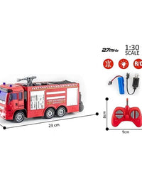 27 MHz Remote Control Fire Truck For Kids
