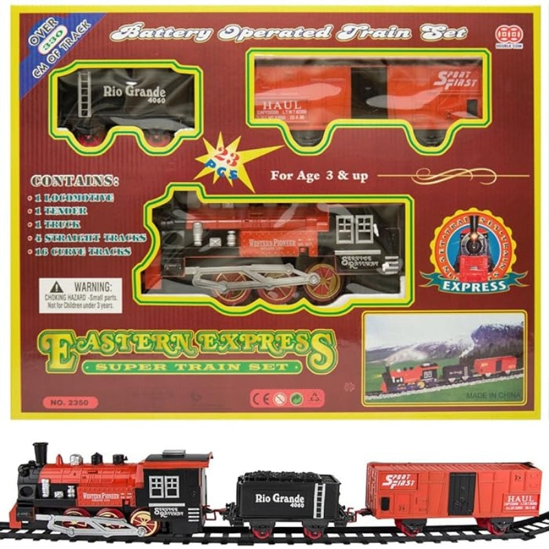 Eastern Express Super Train Toy Set With Round Shaped Track For Kids