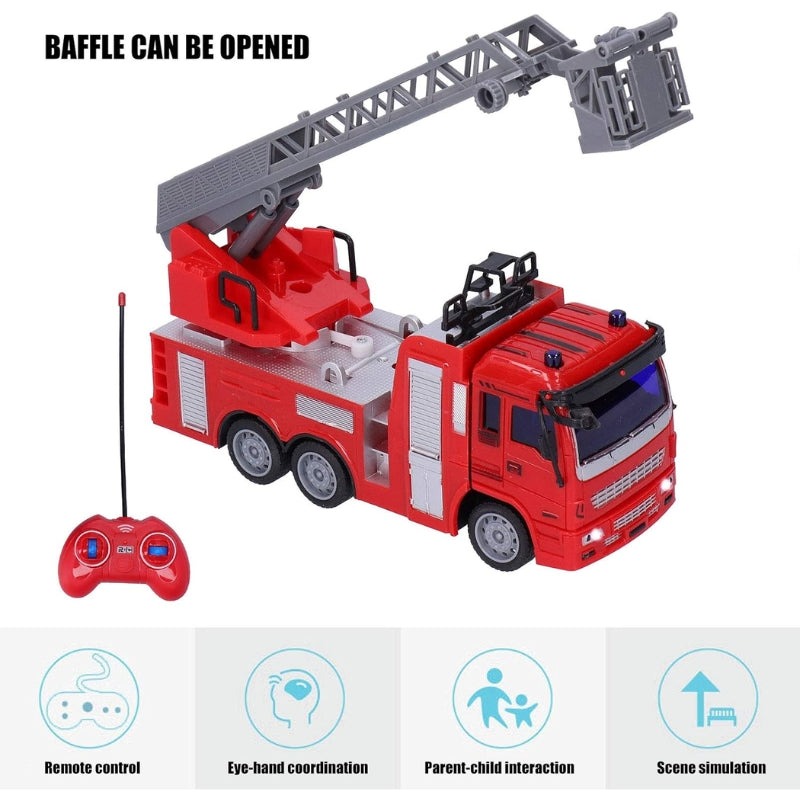 Remote Control Fire Truck Model For Kids