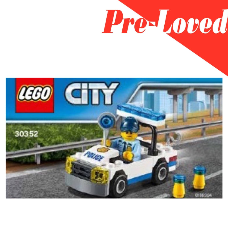 LEGO City Police Car Polybag (30352) - Pre-Loved