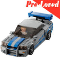 Pre-Loved LEGO Speed Champions 2 Fast 2 Furious Nissan Skyline GT-R (R34) (76917) - 319 Pcs