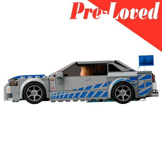 Pre-Loved LEGO Speed Champions 2 Fast 2 Furious Nissan Skyline GT-R (R34) (76917) - 319 Pcs